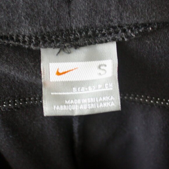 Nike Vintage Y2K Black Capri Adjustable Waist Tights Leggings Small Pocket Small - Picture 5 of 6